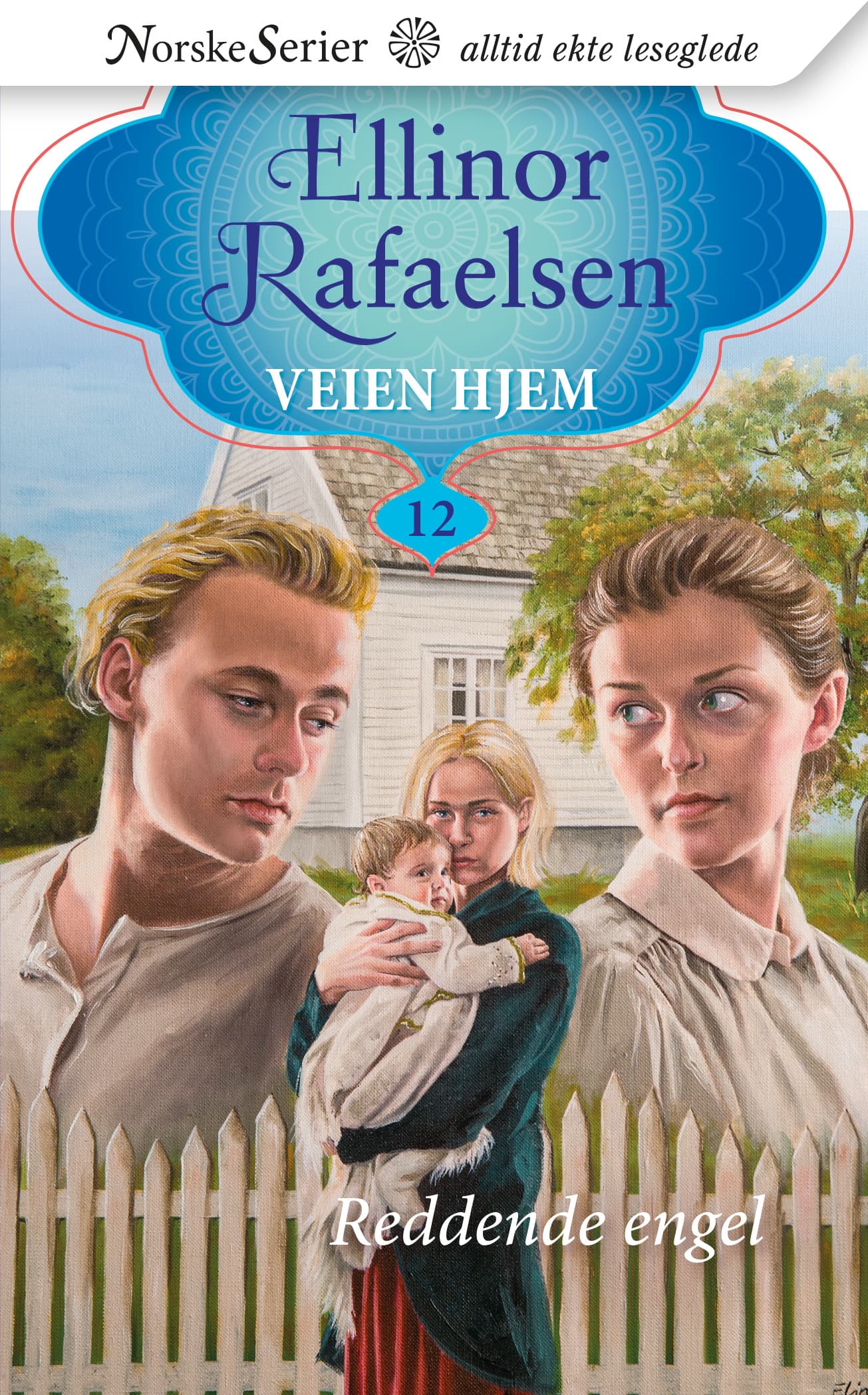 Omslag Reddende engel av Ellinor Rafaelsen (Heftet)