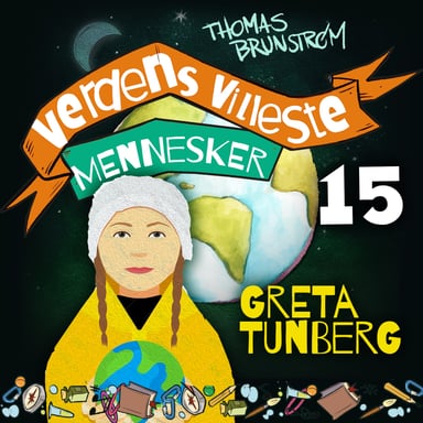 Omslag av "Greta Tunberg - jenta som kjefter på de voksne"
