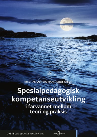 Omslag av "Spesialpedagogisk kompetanseutvikling - i farvannet mellom teori og praksis"