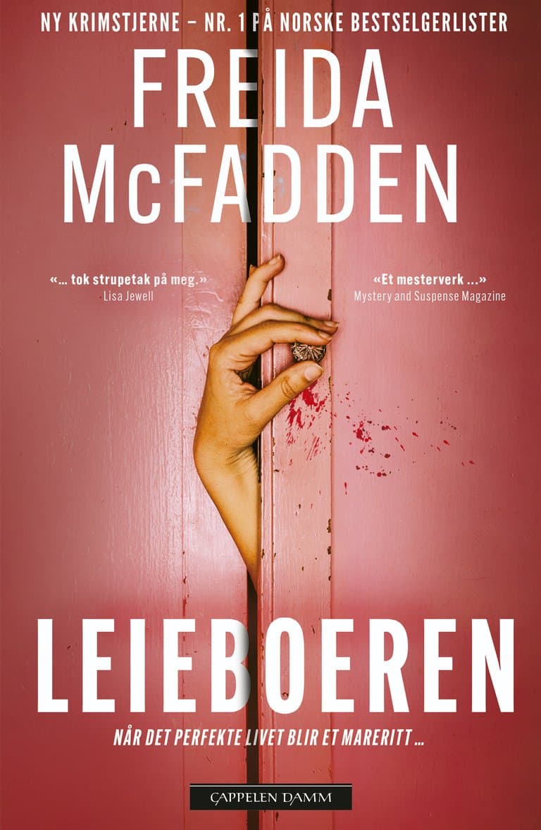 Omslag Leieboeren av Freida McFadden (Heftet)