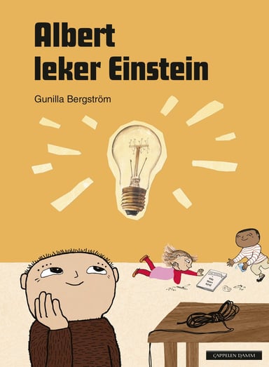 Omslag av "Albert leker Einstein"