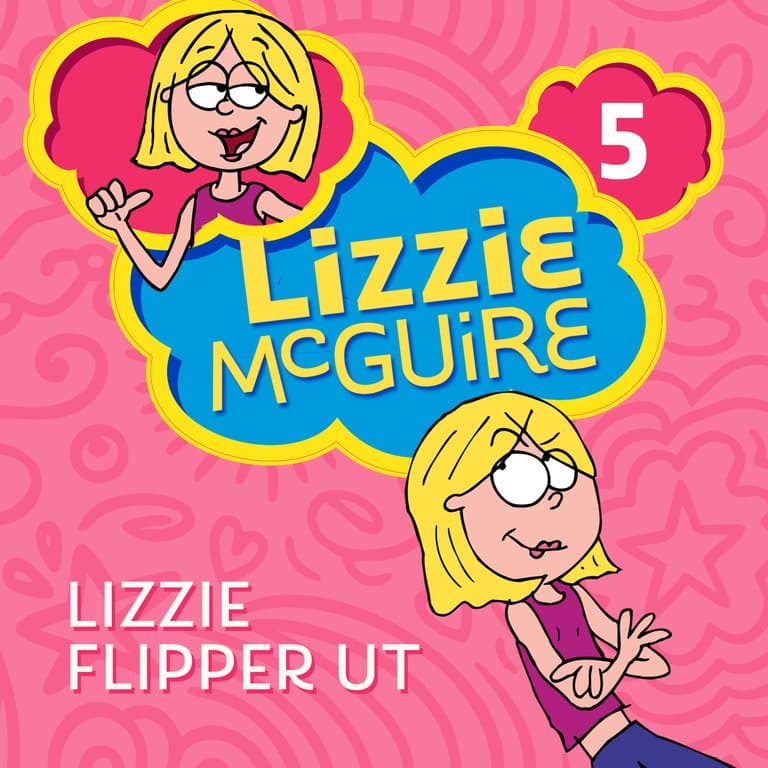 Omslag Lizzie flipper ut av Kirsten Larsen (Lydbok)
