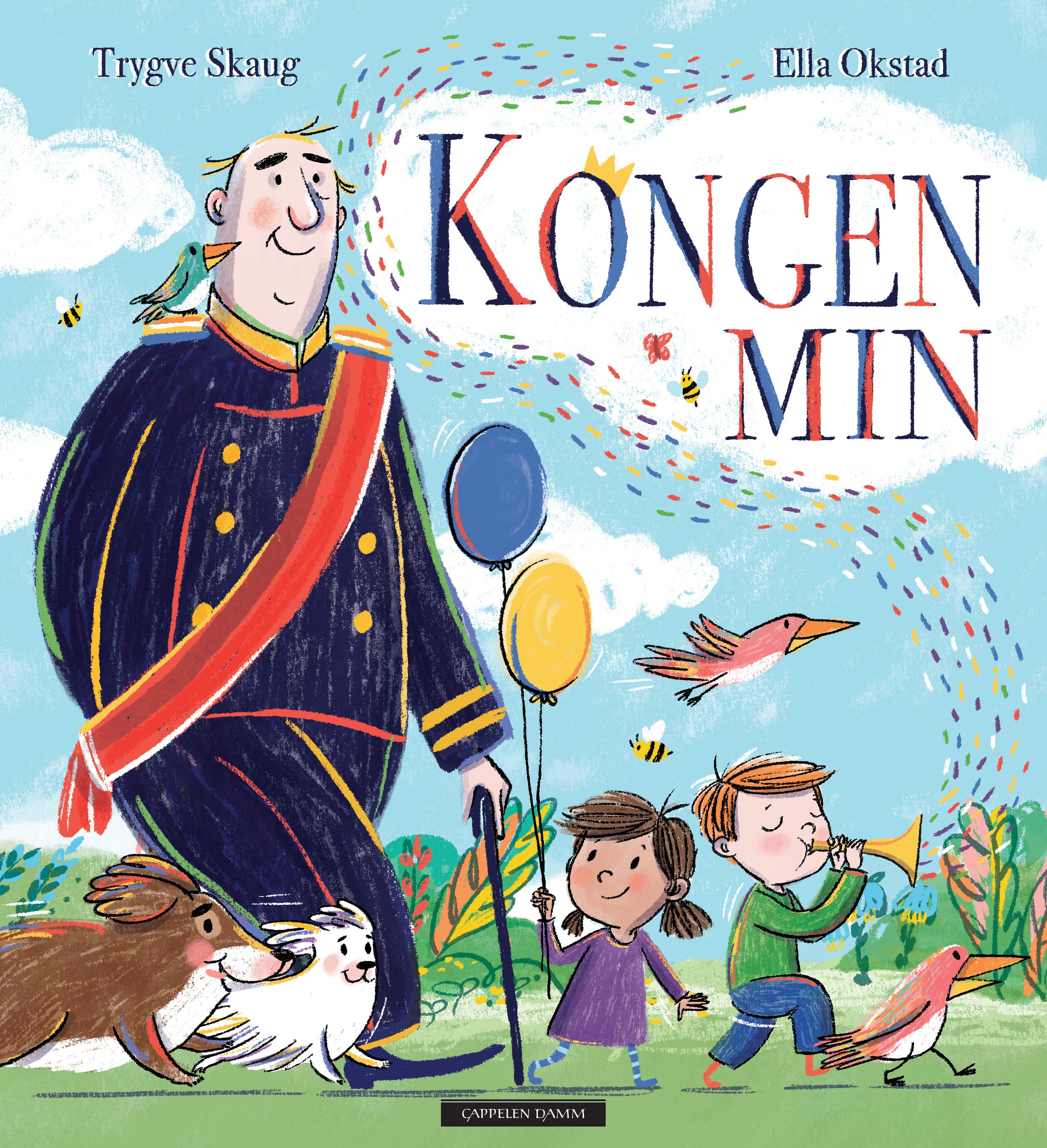 Omslag Kongen min av Trygve Skaug (Innbundet)