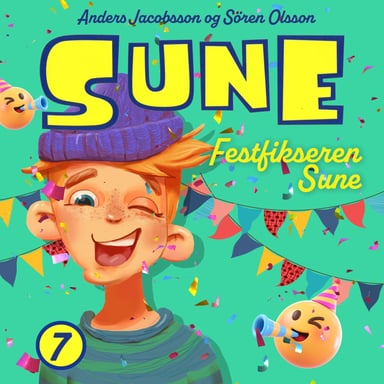 Omslag av "Festfikseren Sune"