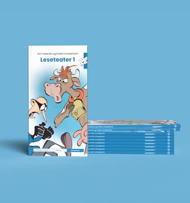 Leseteater 1 – 10 stykk Leseunivers frå Cappelen Damm