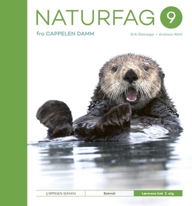 Omslag av "Naturfag 9 fra Cappelen Damm Lærerens bok 2. utg."