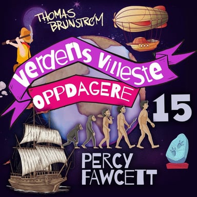 Omslag av "Percy Fawcett – mannen som jaktet på den forsvunne byen"
