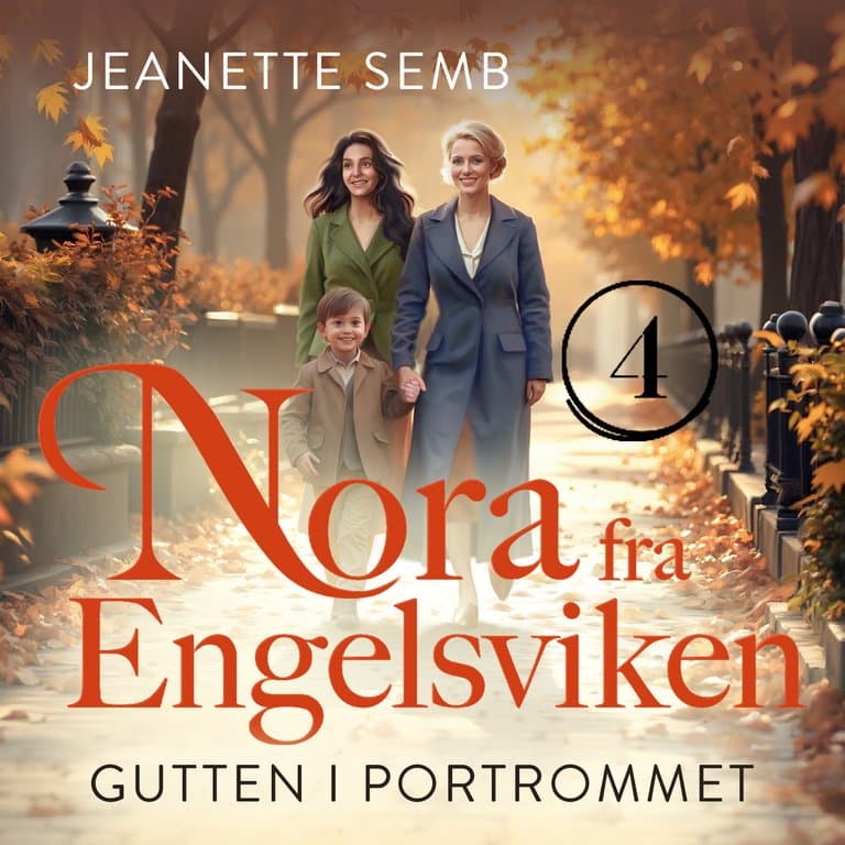 Omslag Gutten i portrommet av Jeanette Semb (Lydbok)