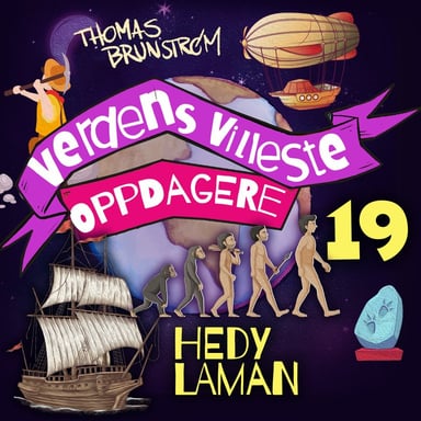Omslag av "Hedy Lamarr – skuespilleren som heller ville være oppfinner"