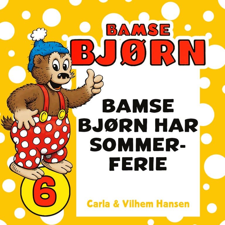 Omslag Bamse Bjørn har sommerferie av Carla Hansen (Lydbok)