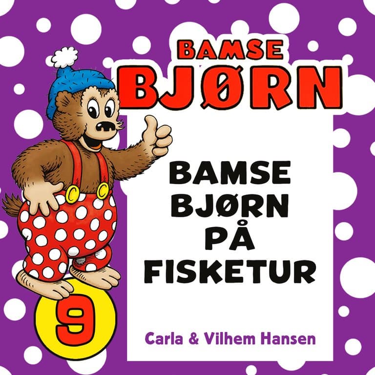 Omslag Bamse Bjørn på fisketur av Carla Hansen (Lydbok)