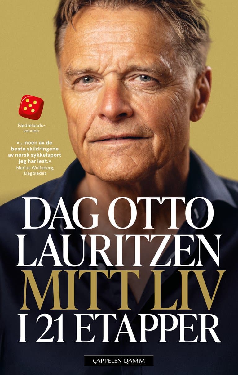Omslag Mitt liv i 21 etapper av Rune Brynhildsen og Dag Otto Lauritzen (Innbundet)