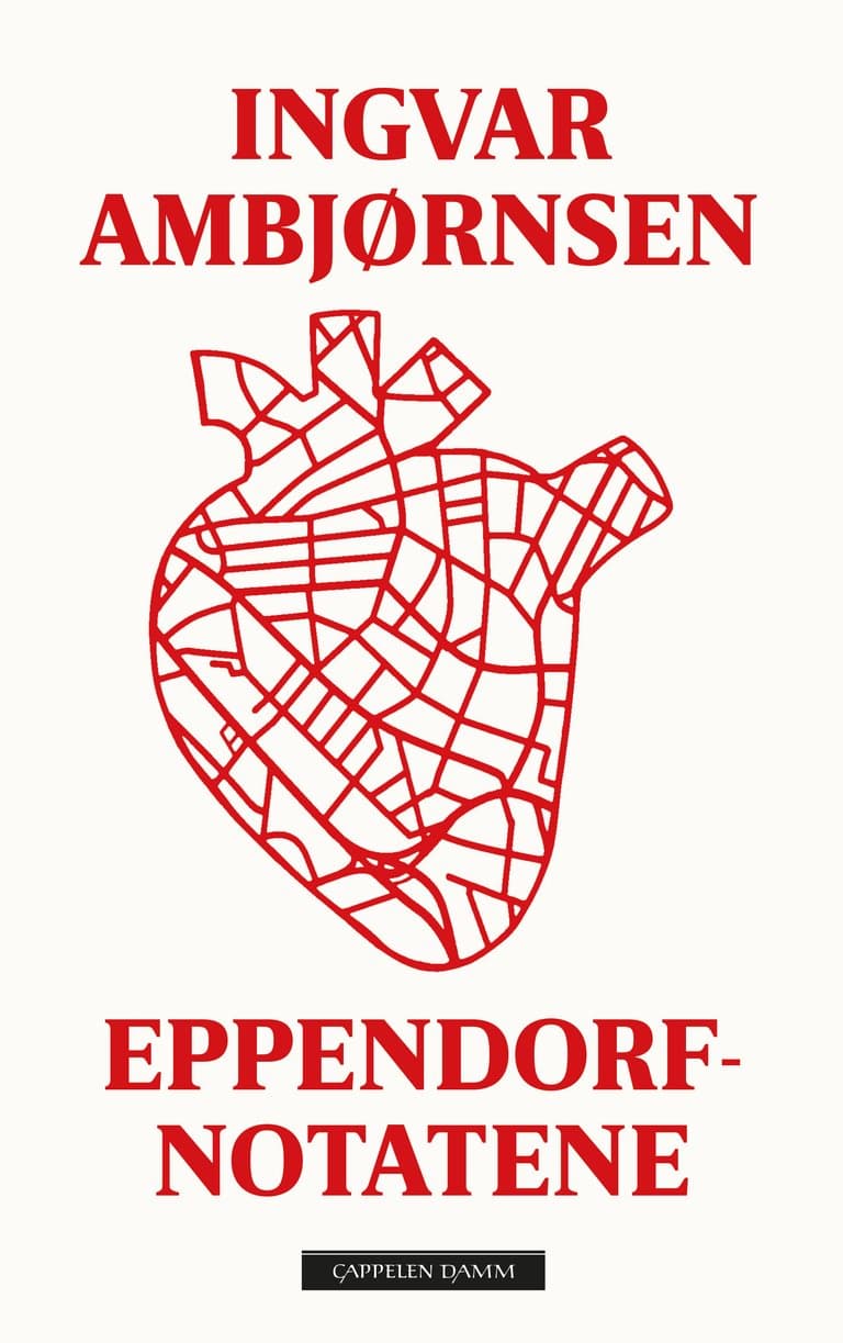 Omslag Eppendorf-notatene. Litterær dagbok av Ingvar Ambjørnsen (Ebok)