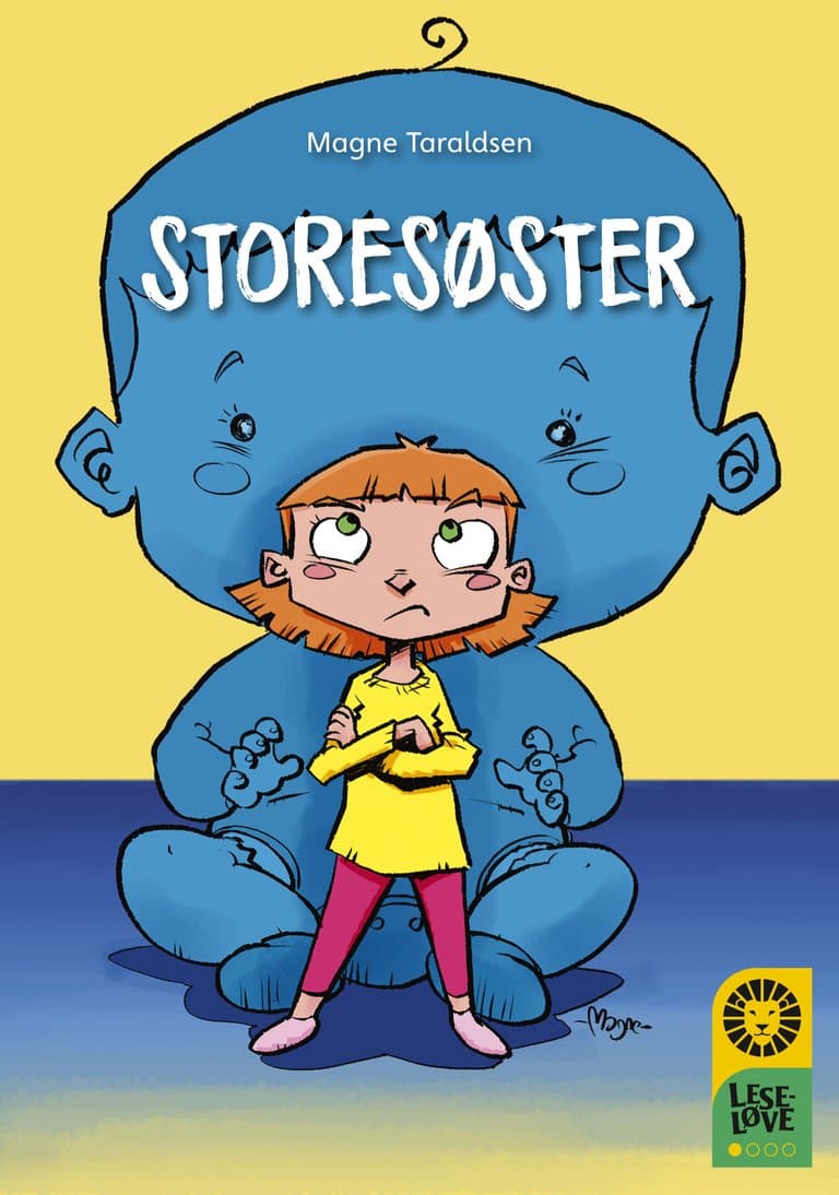 Omslag Leseløve nivå 1 - Storesøster av Magne Taraldsen (Ebok)