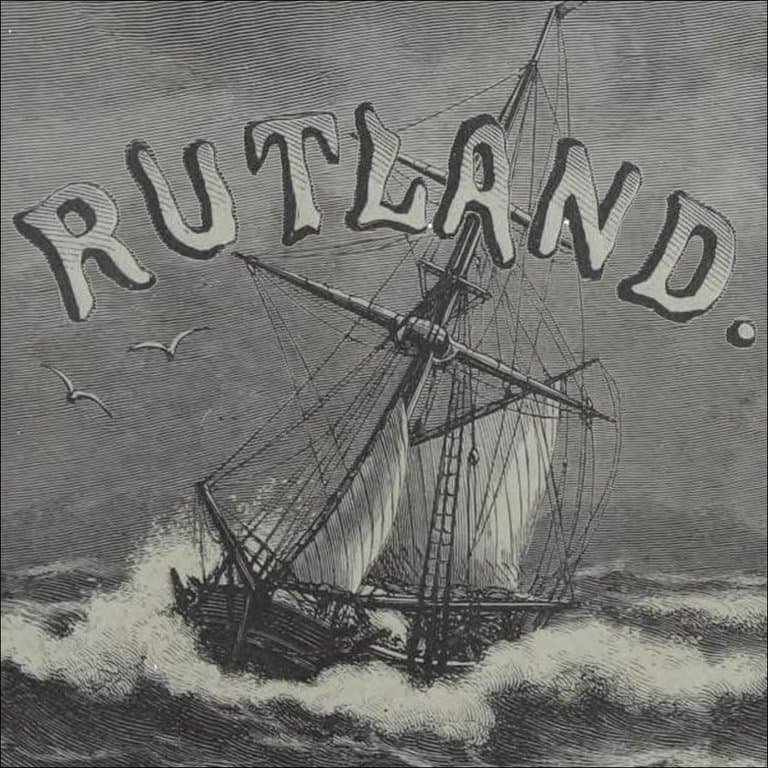 Omslag Rutland av Jonas Lie (Lydbok)