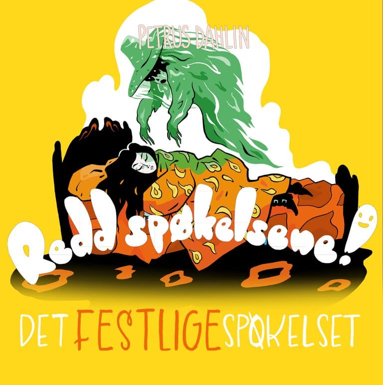 Omslag Det festlige spøkelset av Petrus Dahlin (Lydbok)
