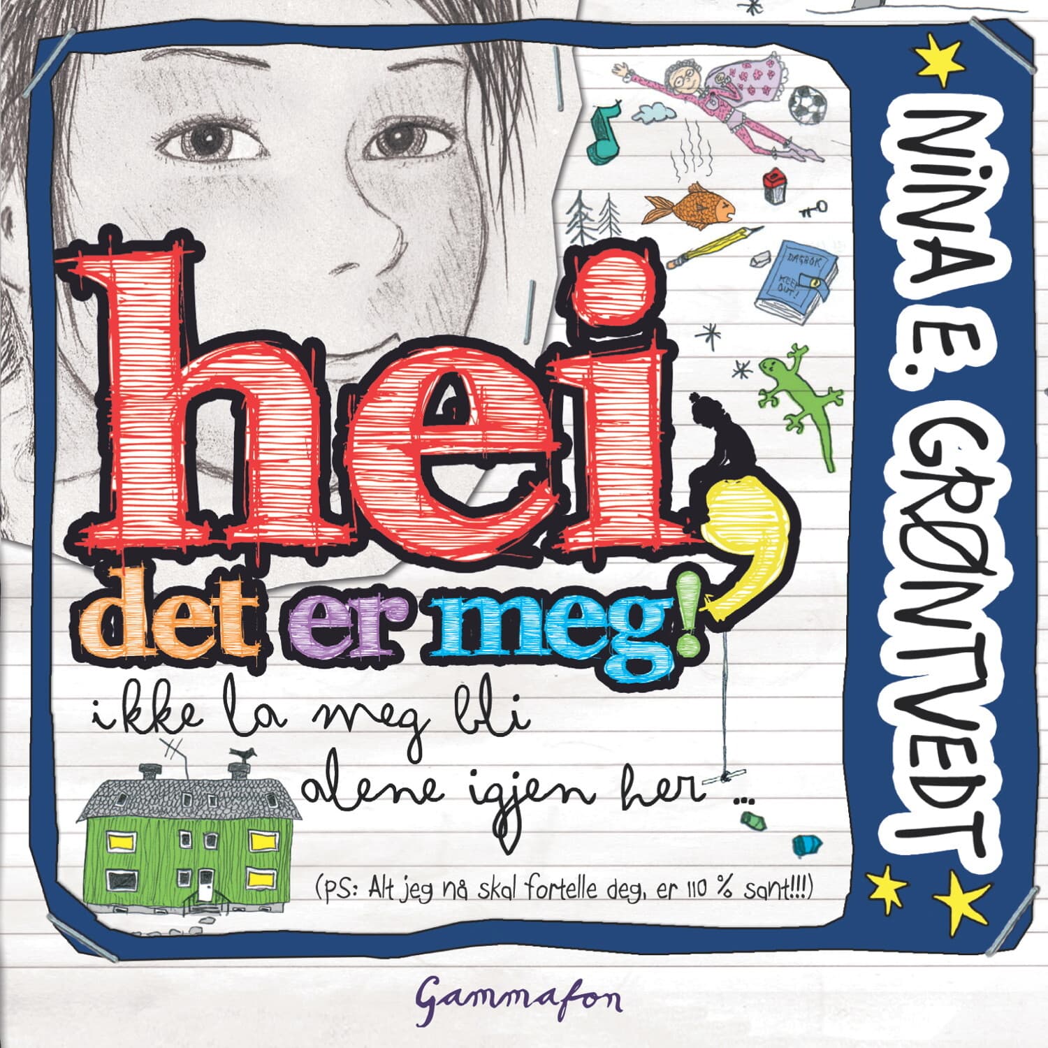 Omslag Hei, det er meg! ikke la meg bli alene igjen her… av Nina Grøntvedt (Lydbok)