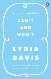 Can't and won't av Lydia Davis (Heftet)