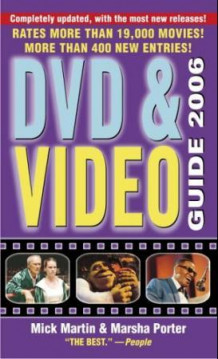 Dvd and video guide 2006 av Mick Martin og Marsha Porter (Heftet)