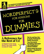 WordPerfect 9 for Windows for dummies av David C. Kay, Jordan M. Young og Margaret Levine Young (Heftet)