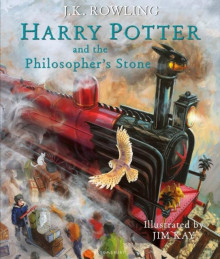Harry Potter and the philosopher's stone av J.K. Rowling (Innbundet)