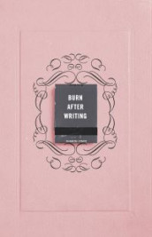 Burn after writing av Sharon Jones (Heftet)