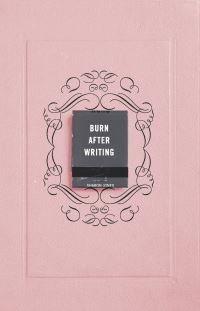 Burn after writing av Sharon Jones (Heftet)