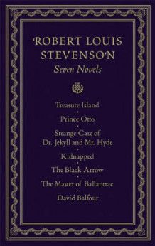 Seven novels av Robert Louis Stevenson (Innbundet)