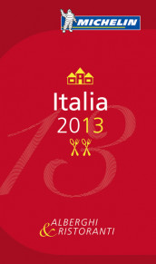 Italia rød guide MI 2013 av Michelin (Innbundet)