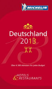 Tyskland  2013 MI rød guide av Michelin (Innbundet)