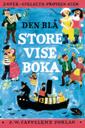 Den blå store viseboka (Innbundet)