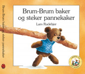 Brum-brum baker og steker pannekaker av Lars Rudebjer (Innbundet)