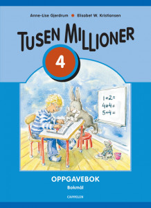 Tusen millioner Ny utgave 4 Oppgavebok av Anne-Lise Gjerdrum (Heftet)