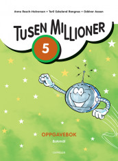 Tusen millioner Ny utgave 5 Oppgavebok av Anne Rasch-Halvorsen (Heftet)