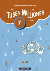 Tusen millioner Ny utgave 7 Fasit av Anne Rasch-Halvorsen (Heftet)