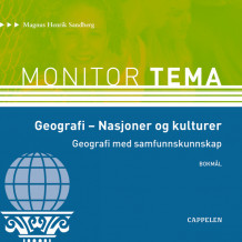Monitor Tema Geografi - Nasjoner og kulturer CD av Magnus Henrik Sandberg (Lydbok-CD)