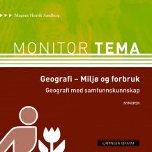 Monitor Tema Geografi - Miljø og forbruk CD av Magnus Henrik Sandberg (Lydbok-CD)