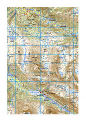 Trollheimen-Dovre veggkart (CK 43) (Kart, plano)