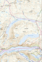 Jotunheimen veggkart (CK 45) (Kart, plano)