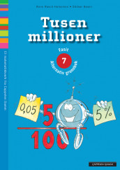 Tusen millioner 7 Fasit Alternativ grunnbok A og B av Anne Rasch-Halvorsen (Heftet)