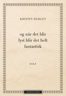 og når det blir lyst blir det helt fantastisk av Kristin Berget (Heftet)