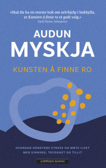 Kunsten å finne ro av Audun Myskja (Heftet)