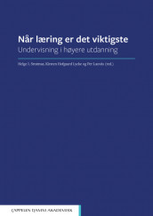 Når læring er det viktigste av Per Lauvås, Kirsten Hofgaard Lycke og Helge I. Strømsø (Ebok)