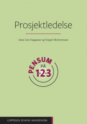 Prosjektledelse på 1-2-3 av Torgeir Skyttermoen og Anne Live Vaagaasar (Ebok)