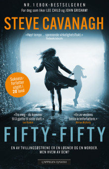 Fifty-fifty av Steve Cavanagh (Heftet)