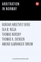 Arbitration av Borgar Høgetveit Berg, Ola Ø. Nisja, Thomas Nordby, Thomas K. Svensen og Amund Bjøranger Tørum (Innbundet)