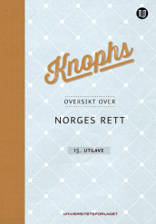Knophs oversikt over Norges rett av Ragnar Knoph (Ebok)