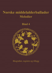 Norske middelalderballader, melodier (Innbundet)