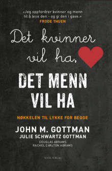 Det kvinner vil ha, det menn vil ha av John M. Gottman, Julie Schwartz Gottman, Douglas Abrams og Rachel Carlton Abrams (Innbundet)