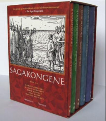 Sagakongene. Bd. 1-5 av Torgrim Titlestad, Halvor Tjønn, Bjørn Bandlien og Øystein Morten (Innbundet)